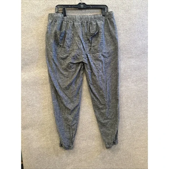 Patagonia Island Hemp Blend Jogger Pants Women Sz L Coastal Comfort Light Weight - Picture 13 of 14
